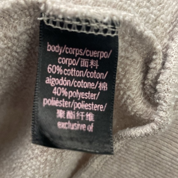 Victoria's Secret Pullover Long Sleeve Hooded Sweatshirt Size Medium - Picture 5 of 9